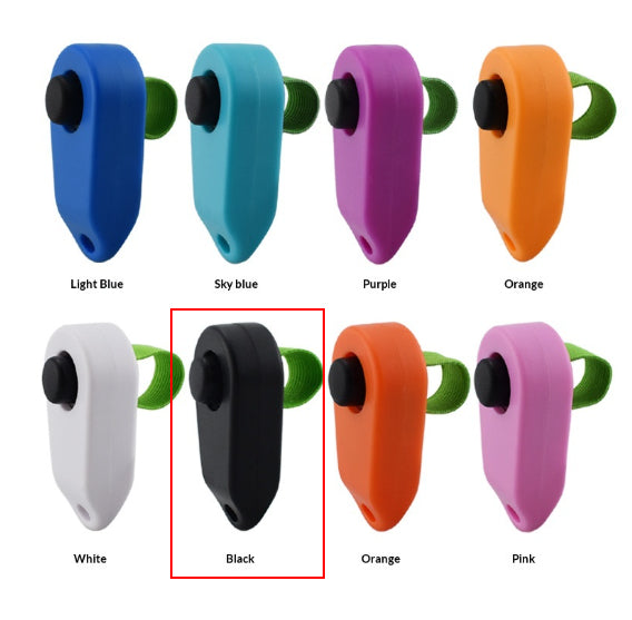 HKM-7810365 Hand-Activated Clicker Training Tool for Dog Obedience - Multiple Colors Available