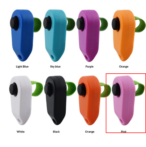 HKM-7810365 Hand-Activated Clicker Training Tool for Dog Obedience - Multiple Colors Available