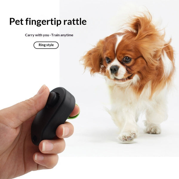 HKM-7810365 Hand-Activated Clicker Training Tool for Dog Obedience - Multiple Colors Available