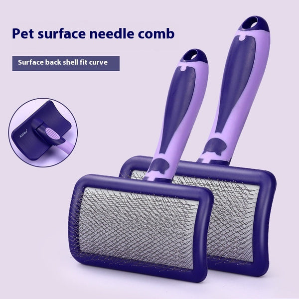 HKM-7811133 Hard Curved Needle Comb for Cats and Dogs ¨C Available in Various Sizes and Colors
