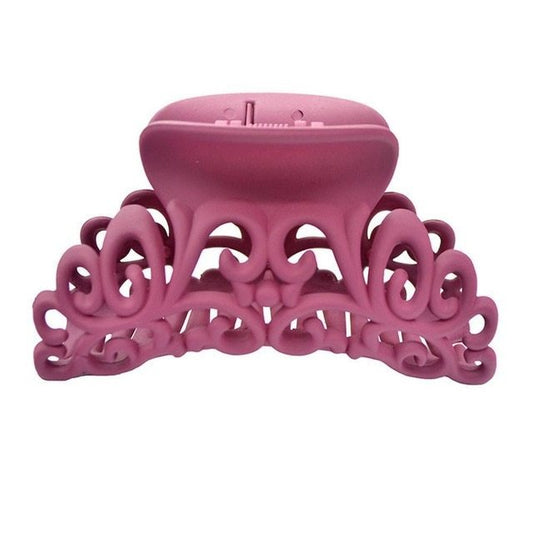 HKM-781203 Plastic Hair Claw Clip - 9.4 x 5.5 cm, Versatile and Stylish Hair Accessory