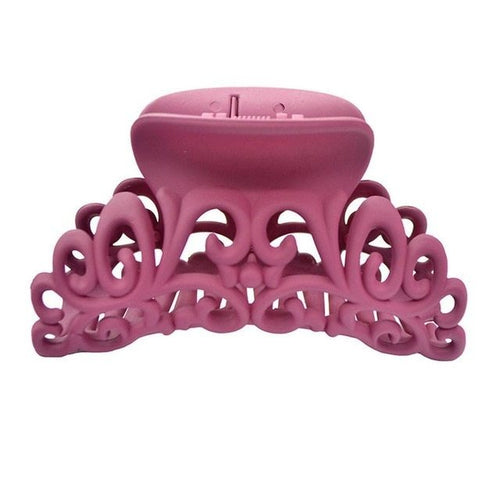 HKM-781203 Plastic Hair Claw Clip - 9.4 x 5.5 cm, Versatile and Stylish Hair Accessory