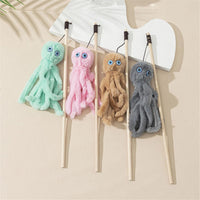 HKM-7812797 Furry Octopus Cat Toy with Long Stick - Indoor Play for Kittens and Cats