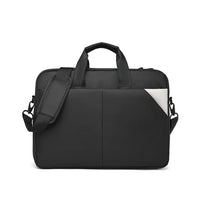 HKM-781331 Large Capacity Laptop Tote Bag - Durable Black Computer Case for Travel and Everyday Use