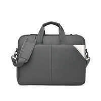 HKM-781331 Large Capacity Laptop Tote Bag - Durable Black Computer Case for Travel and Everyday Use