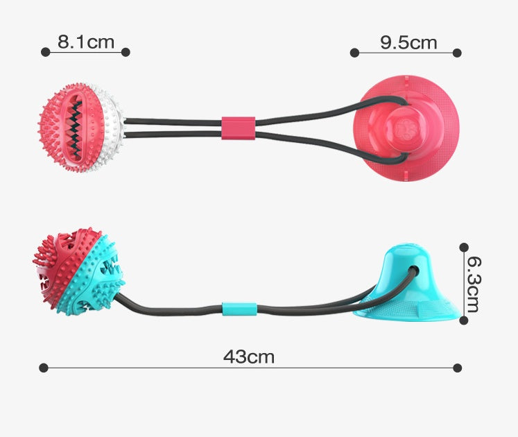 HKM-7813949 Durable TPR Drawstring Ball for Dogs of All Sizes