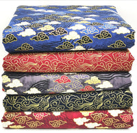 HKM-781459 Cotton Fabric Cloud Series for DIY Patchwork - 145cm Wide, 100% Cotton with Tie-Dye Design