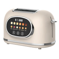 HKM-781523 Smart Touch Control 2-Slice Retro Toaster with Touch Screen Functionality