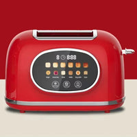 HKM-781523 Smart Touch Control 2-Slice Retro Toaster with Touch Screen Functionality