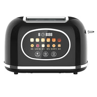 HKM-781523 Smart Touch Control 2-Slice Retro Toaster with Touch Screen Functionality