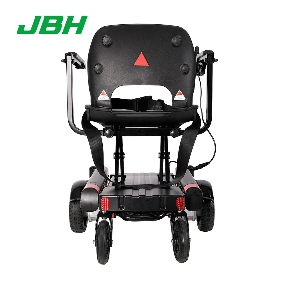 HKM-781651 Lightweight Portable Electric Wheelchair 6-Wheel Design, 20km Range, Aluminum Alloy Frame, Maximum Load 120kg, 6 km/h Speed