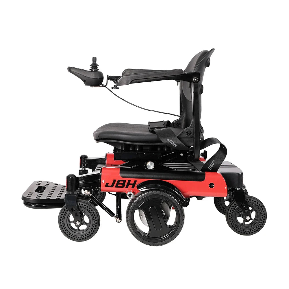 HKM-781651 Lightweight Portable Electric Wheelchair 6-Wheel Design, 20km Range, Aluminum Alloy Frame, Maximum Load 120kg, 6 km/h Speed