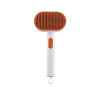 HKM-7816893 Automatic Pet Hair Removal Brush - ABS and Stainless Steel Design, Multiple Colors Available