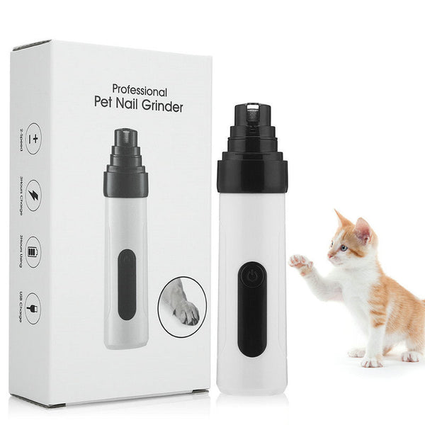 HKM-7819069 Silent Pet Nail Grinder with Adjustable Speeds and Ergonomic Design
