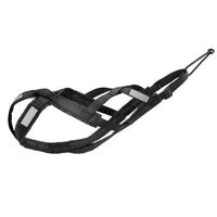 HKM-7820349 Dog Outdoor Sled Chest Strap - Adjustable Nylon Harness in Black, Red, Yellow