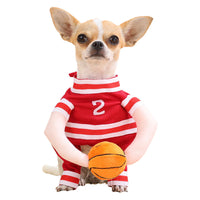 HKM-7820733 Pet Nun Cloak Halloween Costume for Dogs and Cats - Polyester Outfit in Various Sizes