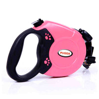 HKM-7820861 Retractable Dog Leash for Medium and Large Dogs - 5M Flat or 8M Round Rope, Durable ABS and Nylon Materials