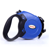 HKM-7820861 Retractable Dog Leash for Medium and Large Dogs - 5M Flat or 8M Round Rope, Durable ABS and Nylon Materials