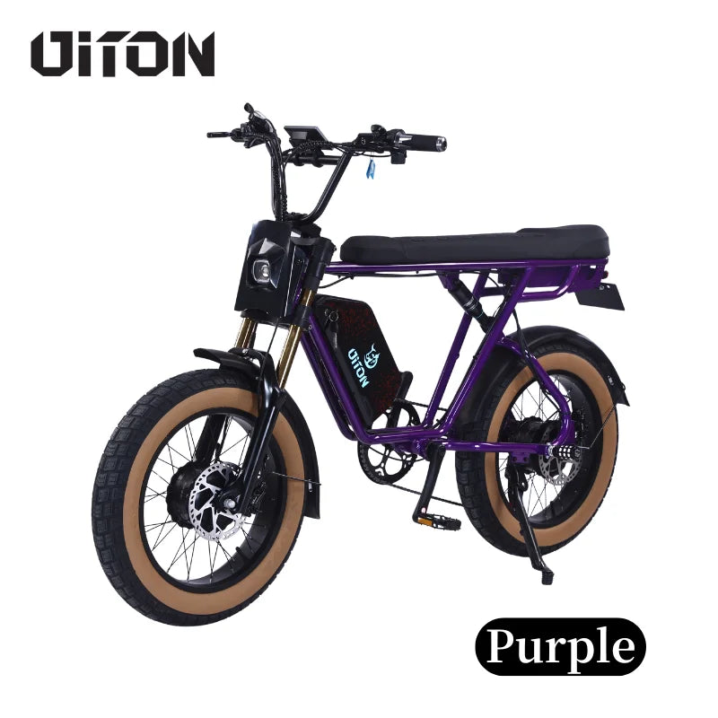 HKM-782099 Electric Bike D1 Max 48V 25Ah Lightweight City Commuter with 7-Speed Gears and Hydraulic Disc Brakes