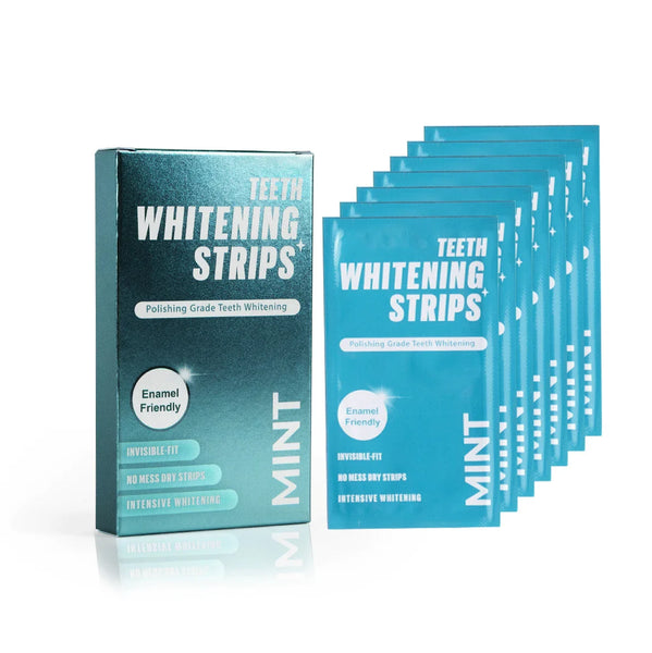 HKM-782099 Enamel-Safe Teeth Whitening Strips with 3% HP for Fast Bleaching Results