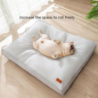 HKM-7821117 Memory Foam Waterproof Pet Bed Mat for Small to Large Dogs and Cats, Removable and Washable with Non-Slip Bottom