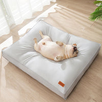HKM-7821117 Memory Foam Waterproof Pet Bed Mat for Small to Large Dogs and Cats, Removable and Washable with Non-Slip Bottom