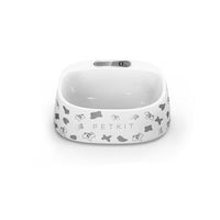HKM-7821245 Ceramic Waterproof Weighing Bowl for Cats and Dogs - 450ML Capacity