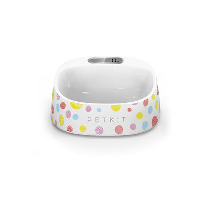 HKM-7821245 Ceramic Waterproof Weighing Bowl for Cats and Dogs - 450ML Capacity