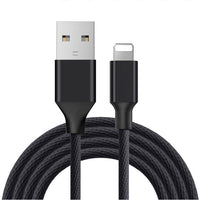 HKM-782163 Fast Charging 1m Lightning Cable - Available in Black, Red, Blue