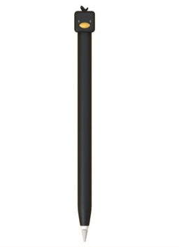 HKM-782163 Stylus Silicone Sliding Pen Case for First and Second Generation Pens - Yellow Duck Design