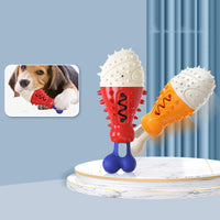 HKM-7821885 Turkey Leg Shaped Dog Toothbrush and Molar Chew Toy for Healthy Teeth