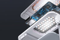 HKM-782483 Adjustable Lazy Bracket Desktop Phone Holder in White for Convenient Viewing