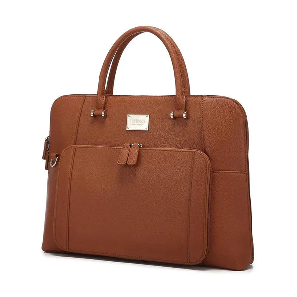 HKM-782483 Stylish Large Capacity Laptop Briefcase for Work and Travel - Fits Up to 15.6-Inch Laptops