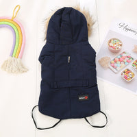 HKM-7825469 Cozy Cotton-Padded Casual Wear for Small Dogs in Autumn/Winter