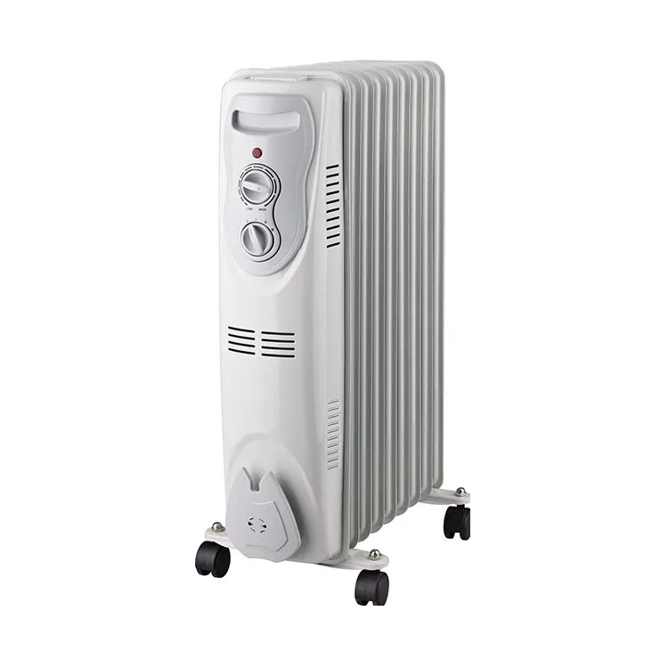 HKM-782547 2000W Touch Screen Electric Oil-Filled Radiator Heater with Adjustable Thermostat and 11 Fins