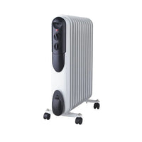 HKM-782547 2000W Touch Screen Electric Oil-Filled Radiator Heater with Adjustable Thermostat and 11 Fins