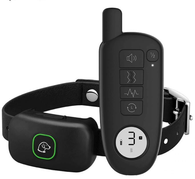 HKM-7826493 Dog Training Device with LED Digital Display and Remote Control for Bark Control