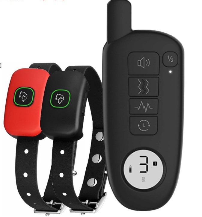 HKM-7826493 Dog Training Device with LED Digital Display and Remote Control for Bark Control