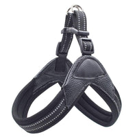 HKM-7826621 Breathable Herringbone Pet Chest Harness and Traction Rope Set, Reflective Design, Comfortable Fit for Dogs