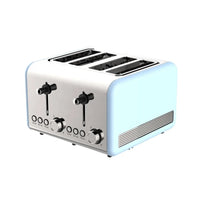 HKM-782675 Stainless Steel Electric Bread Toaster with Pop-up Function for Perfectly Toasted Sandwiches