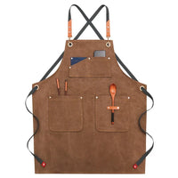 HKM-782803 Denim Apron for Coffee, Tea, and Baking with Customizable Logo Options