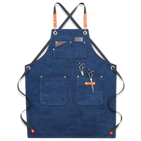 HKM-782803 Denim Apron for Coffee, Tea, and Baking with Customizable Logo Options