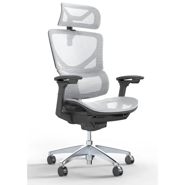 HKM-782867 Ergonomic High Back Executive Chair with Adjustable Armrests and Lumbar Support