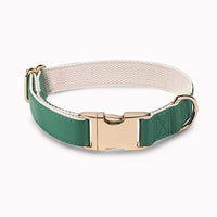 HKM-7828797 High-Quality Monochrome Pet Collar with Metal Buckle in Various Colors and Sizes S, M, L