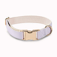 HKM-7828797 High-Quality Monochrome Pet Collar with Metal Buckle in Various Colors and Sizes S, M, L