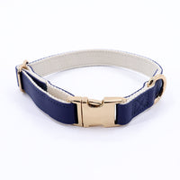 HKM-7828797 High-Quality Monochrome Pet Collar with Metal Buckle in Various Colors and Sizes S, M, L