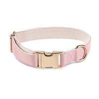 HKM-7828797 High-Quality Monochrome Pet Collar with Metal Buckle in Various Colors and Sizes S, M, L