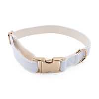 HKM-7828797 High-Quality Monochrome Pet Collar with Metal Buckle in Various Colors and Sizes S, M, L