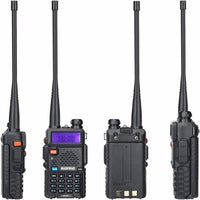 HKM-782995 Baofeng UV-5R Dual-Band Walkie Talkies with 128 Channels and Emergency Features