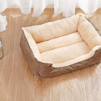 HKM-7830845 Four Seasons Universal Pet Kennel Mat in Soft Fleece for Comfort and Warmth